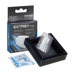 Joydivision EXTASYring elastyczny pierścień z wypustkami, transparentny