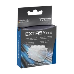 Joydivision EXTASYring elastyczny pierścień z wypustkami, transparentny