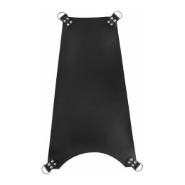 Mr. Sling Regulowany pas biodrowy skora naturalna 4-punktowy czarny