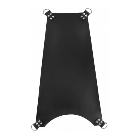 Mr. Sling Regulowany pas biodrowy skora naturalna 4-punktowy czarny