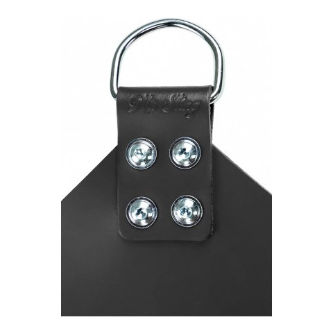 Mr. Sling Regulowany pas biodrowy skora naturalna 4-punktowy czarny