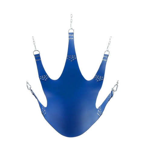 Mr. Sling Skorzany Pas 5-punktowy stalowe zawieszenie 113x122cm