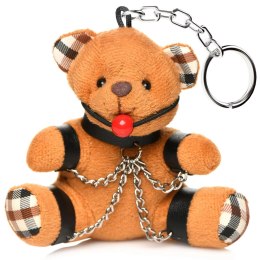 XR Brands Keychain Misiu BDSM Jasnobrzoskwiniowy 4,2 cala brelok