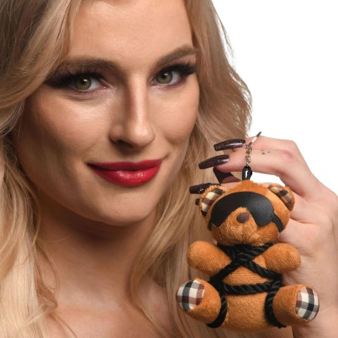 XR Brands Keychain Misiu Shibari Orange - brelok dekoracyjny 3,9"