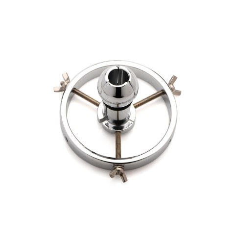 XR Brands Stalowy eksplorator anatomiczny - regulowana średnica 4-9,6 cm