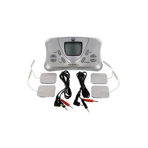 XR Brands Zeus Electrosex Deluxe Digital Power Box - zestaw dwukanałowy z timerem