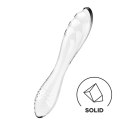 Satisfyer Dazzling Crystal 1 przezroczysta szklana forma intymna