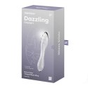 Satisfyer Dazzling Crystal 1 przezroczysta szklana forma intymna