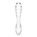Satisfyer Dazzling Crystal 1 przezroczysta szklana forma intymna