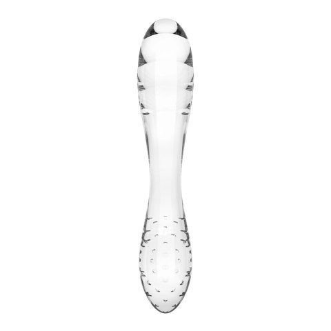 Satisfyer Dazzling Crystal 1 przezroczysta szklana forma intymna