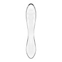 Satisfyer Dazzling Crystal 1 przezroczysta szklana forma intymna