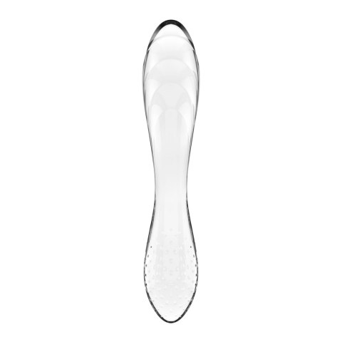 Satisfyer Dazzling Crystal 1 przezroczysta szklana forma intymna