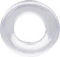 Doc Johnson Donut 4X elastyczny pierścień dystansowy TPE, transparentny