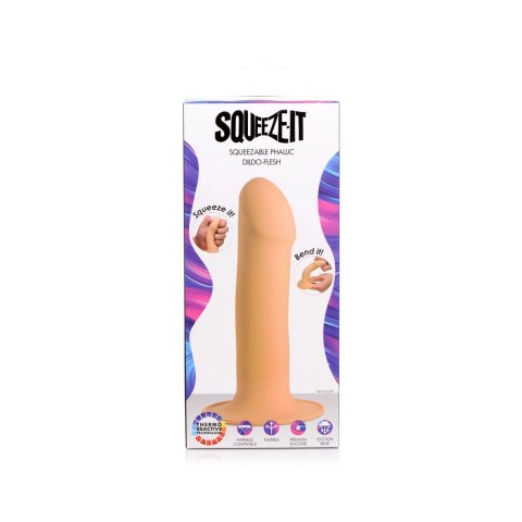 XR Brands Bendy Silicone Model termoreaktywny z przyssawką 21 cm