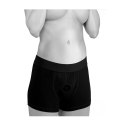 XR Brands Boxer Style Uprząż Bawełniana z Pierścieniem M/L