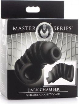 XR Brands Dark Chamber silikonowa klatka zabezpieczająca, czarna