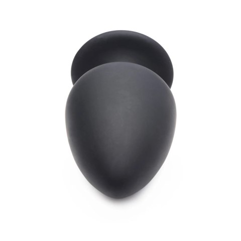 XR Brands Master Series - Ściskany korek analny średni, elastyczny silikon