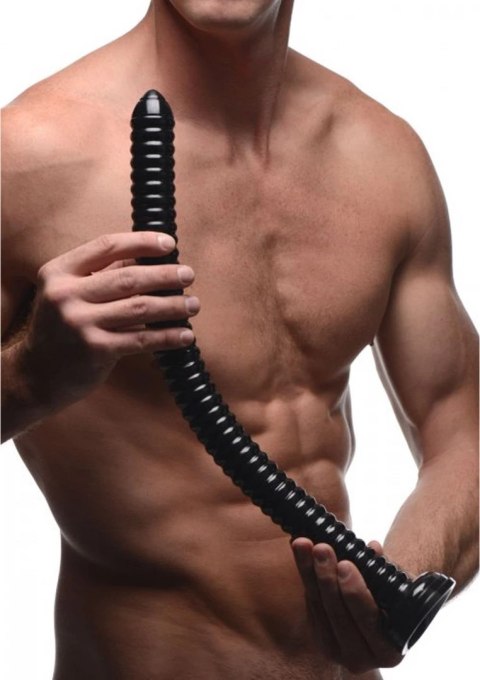 XR Brands Master Series Spiralny Wąż Intymny 48 cm z Przyssawką