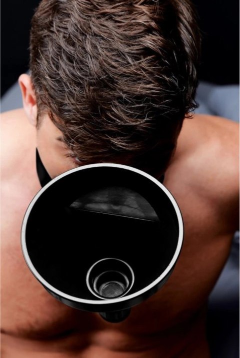 XR Brands Model Funnel Gag - System z lejkiem do ust, regulowany