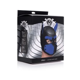 XR Brands Neoprene Hood K9 - maska neoprenowa, elastyczna, czarna