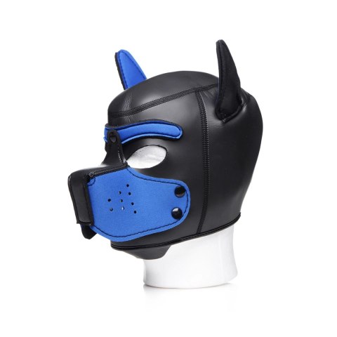 XR Brands Neoprene Hood K9 - maska neoprenowa, elastyczna, czarna