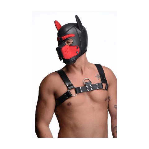 XR Brands Neoprene Pup Hood maska neoprenowa z profilowanym pyskiem