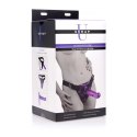 XR Brands Strap-On System T-Back z anatomiczną nakładką 7 cali czarny