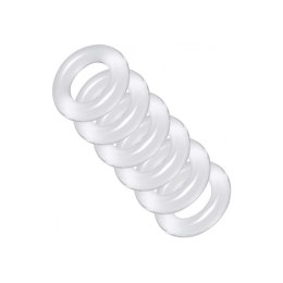 XR Brands Zestaw Regulowanych Pierścieni Rozciągających - 6 Elementow