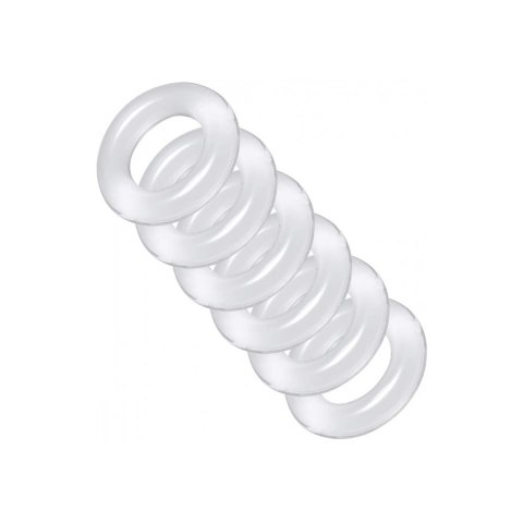 XR Brands Zestaw Regulowanych Pierścieni Rozciągających - 6 Elementow