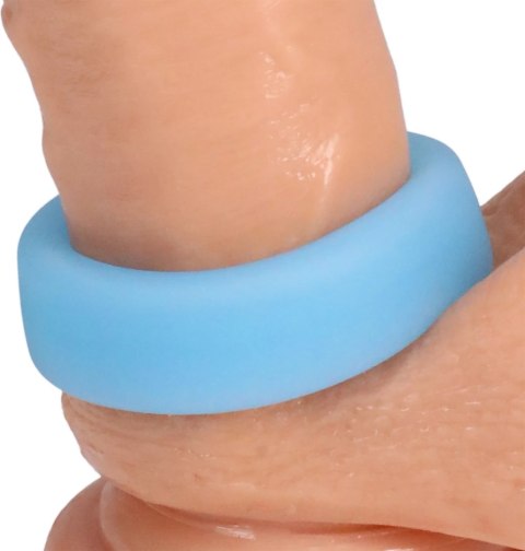 Doc Johnson Big O silikonowy pierścień intymny świecący