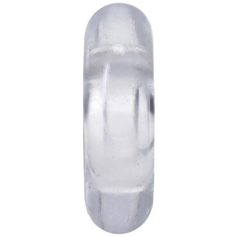 Doc Johnson Donut 3X silikonowy pierścień intymny elastyczny czarny