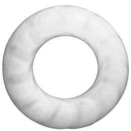 Doc Johnson Fat Tire pierścień silikonowy anatomiczny czarny