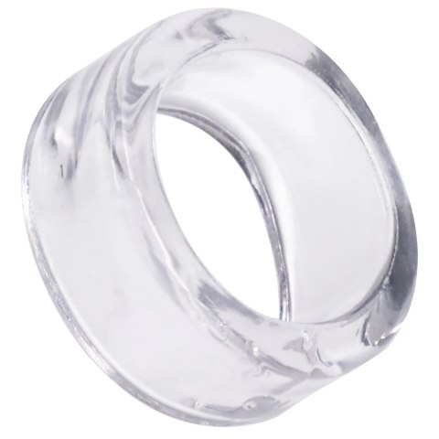 Doc Johnson Ring Classic silikonowy pierścień anatomiczny czarny