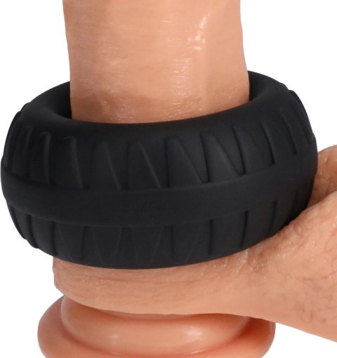 Doc Johnson Rock Solid Monster - duży pierścień elastyczny TPE