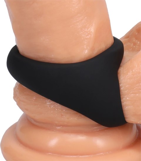 Doc Johnson Rock Solid - Pierścień intymny dwufunkcyjny silikonowy