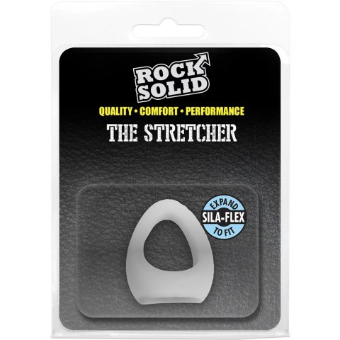 Doc Johnson Rock Solid The Stretcher - dwufunkcyjny pierścień silikonowy