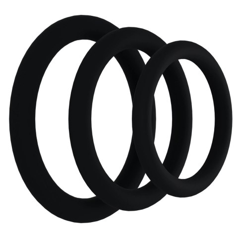 Doc Johnson The Gasket Zestaw 3 silikonowych pierścieni rozciągliwych
