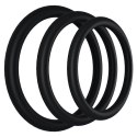 Doc Johnson The Gasket zestaw 3 cienkich pierścieni TPE elastycznych
