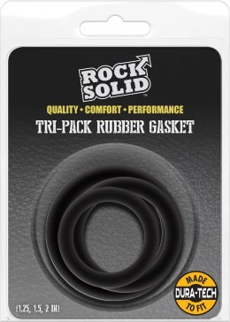 Doc Johnson The Gasket zestaw 3 cienkich pierścieni TPE elastycznych