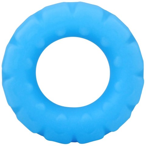 Doc Johnson The Tire silikonowy pierścień anatomiczny świecący