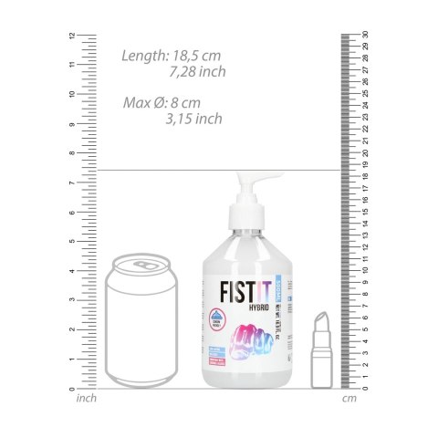 Fist It by Shots Hybrydowy Żel Intymny z Pompką 500ml