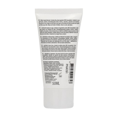 Pharmquests Shots Naturalny lubrykant wodny CBD 50ml, hipoalergiczny