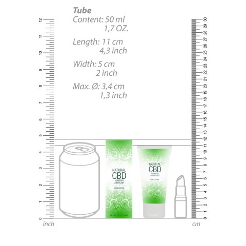Pharmquests Shots Naturalny lubrykant wodny z CBD 50 ml