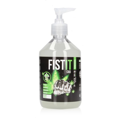 Shots Fist It CBD Lubrykant wodny 500 ml z pompką, testowany