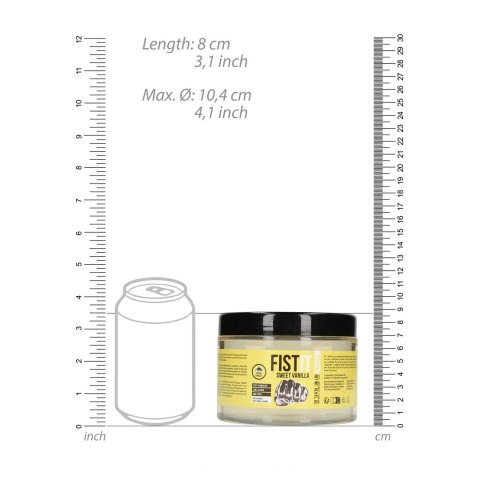 Shots Fist It Lubrykant wodny 500 ml do prezerwatyw lateksowych
