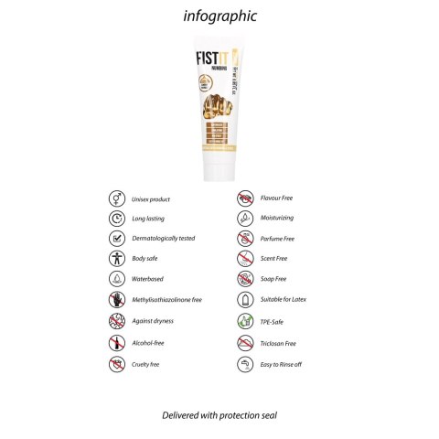 Shots Fist It Lubrykant wodny z efektem chłodzącym 25 ml