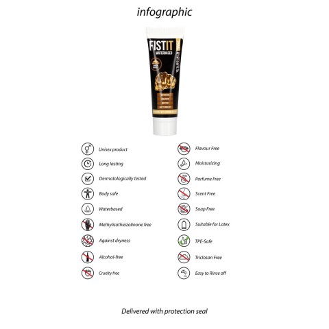 Shots Fist It Wodny żel nawilżający intymny 25ml bezzapachowy