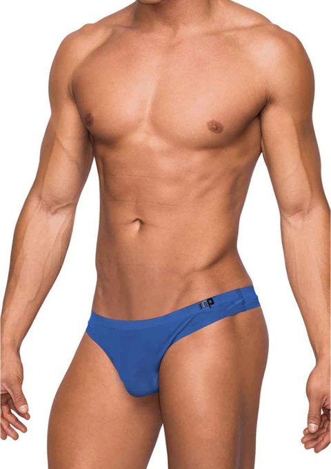 Male Power Seamless Sleek Stringi bezszwowe S/M czarne