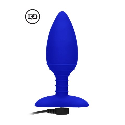 Shots Glow podgrzewany korek analny silikonowy, 3 kolory, wodoodporny