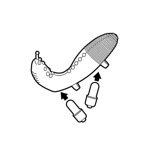 Shots Simplicity Eliott - wielofunkcyjny zestaw z wibratorem, silikon, wodoodporny